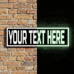 Picture of P24S® Custom Patch with phosphorescent frame - small (110x30 mm)